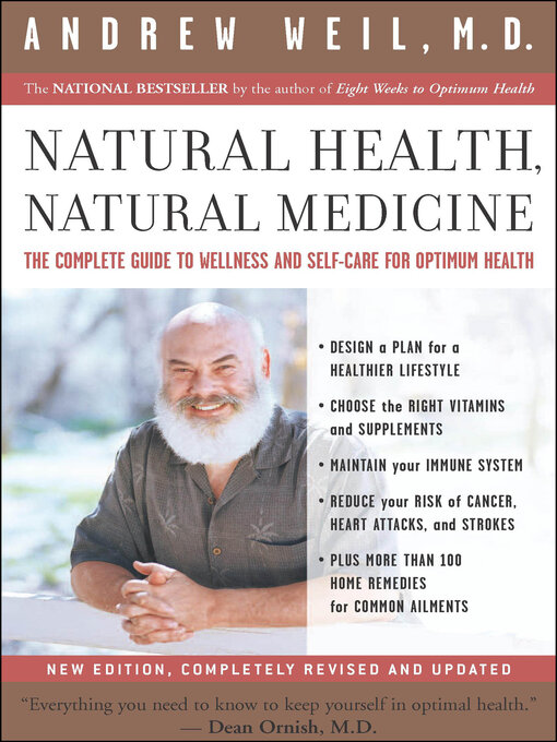 Title details for Natural Health, Natural Medicine by Andrew Weil - Wait list